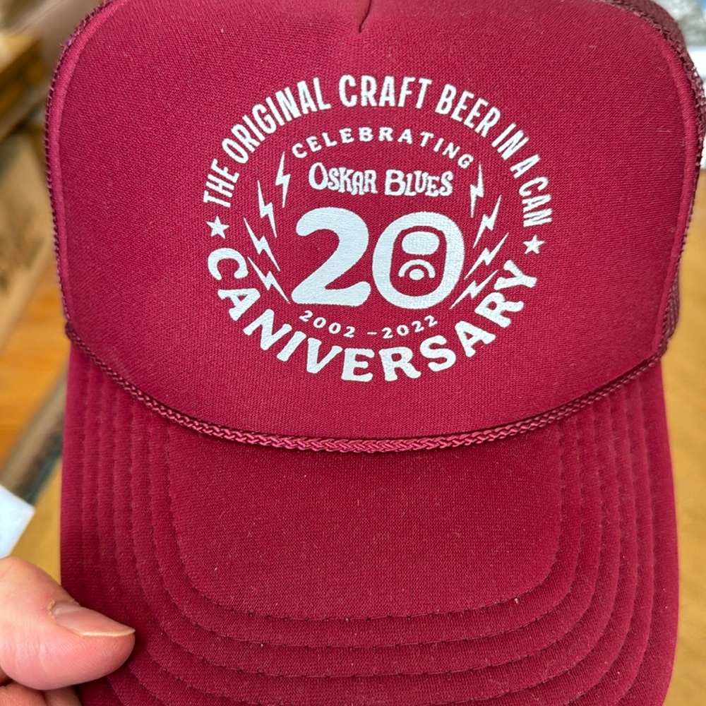Commemorative Oskar Blues Craft Beer Trucker Hat